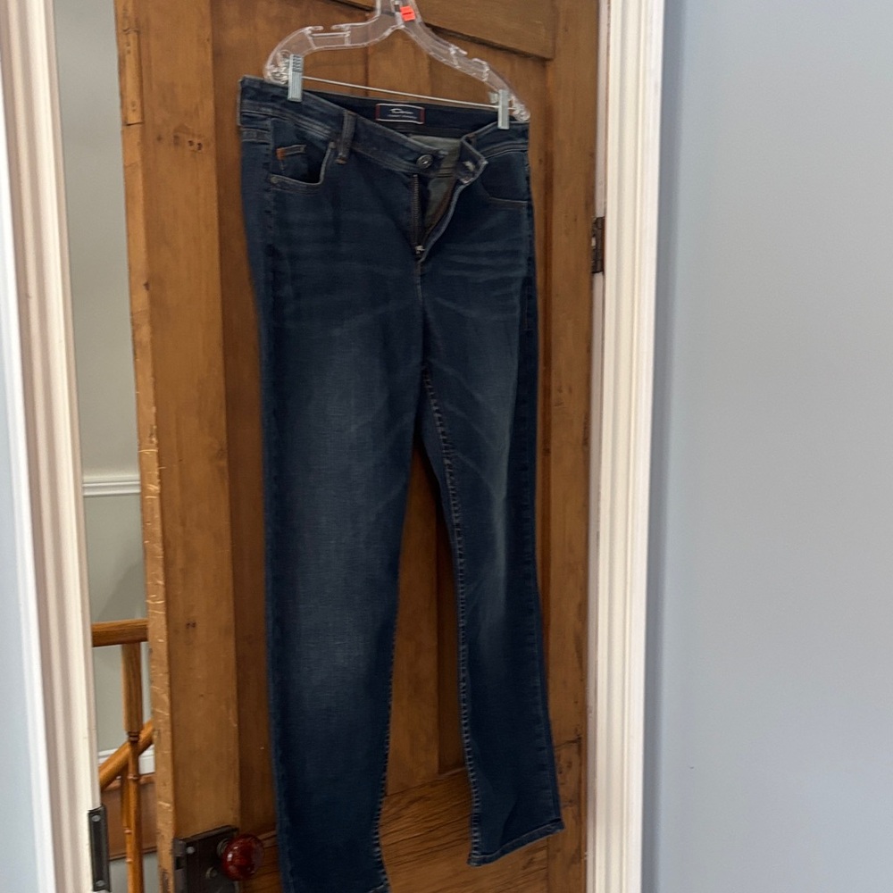 Tommy Bahama Dark Blue Boyfriend Jeans Size 12